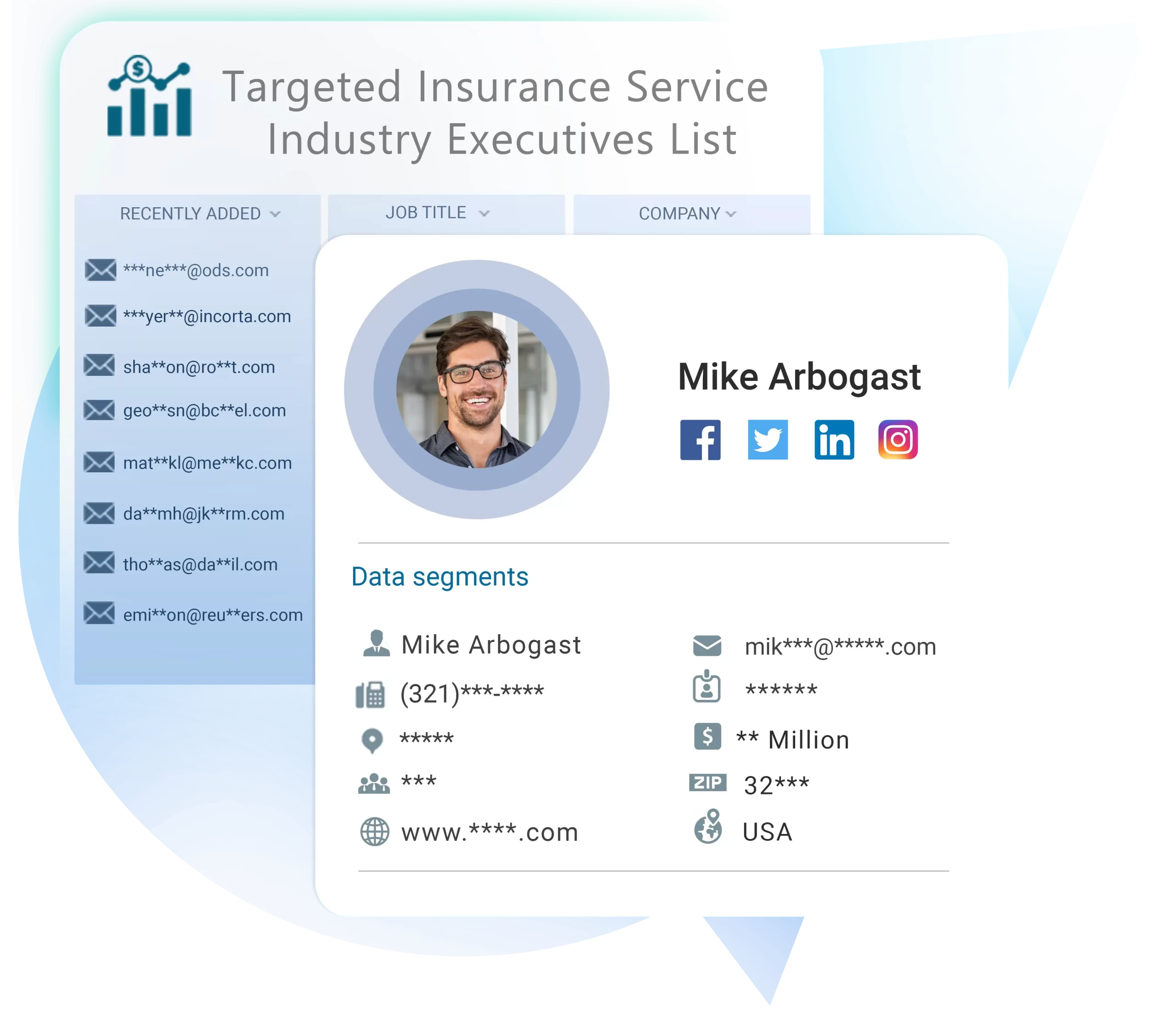 Insurance Industry Email List