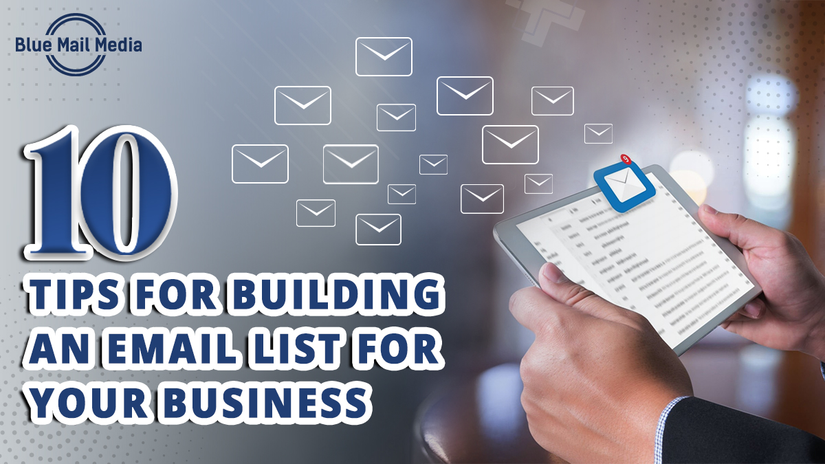 10 steps guide how to build an email list