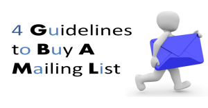 Don't Buy an Email List or Mailing List Without Checking these Tips