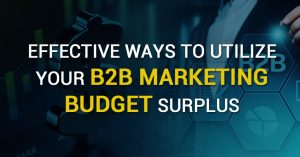 Effective Ways to Use the B2B Marketing Budget Surplus