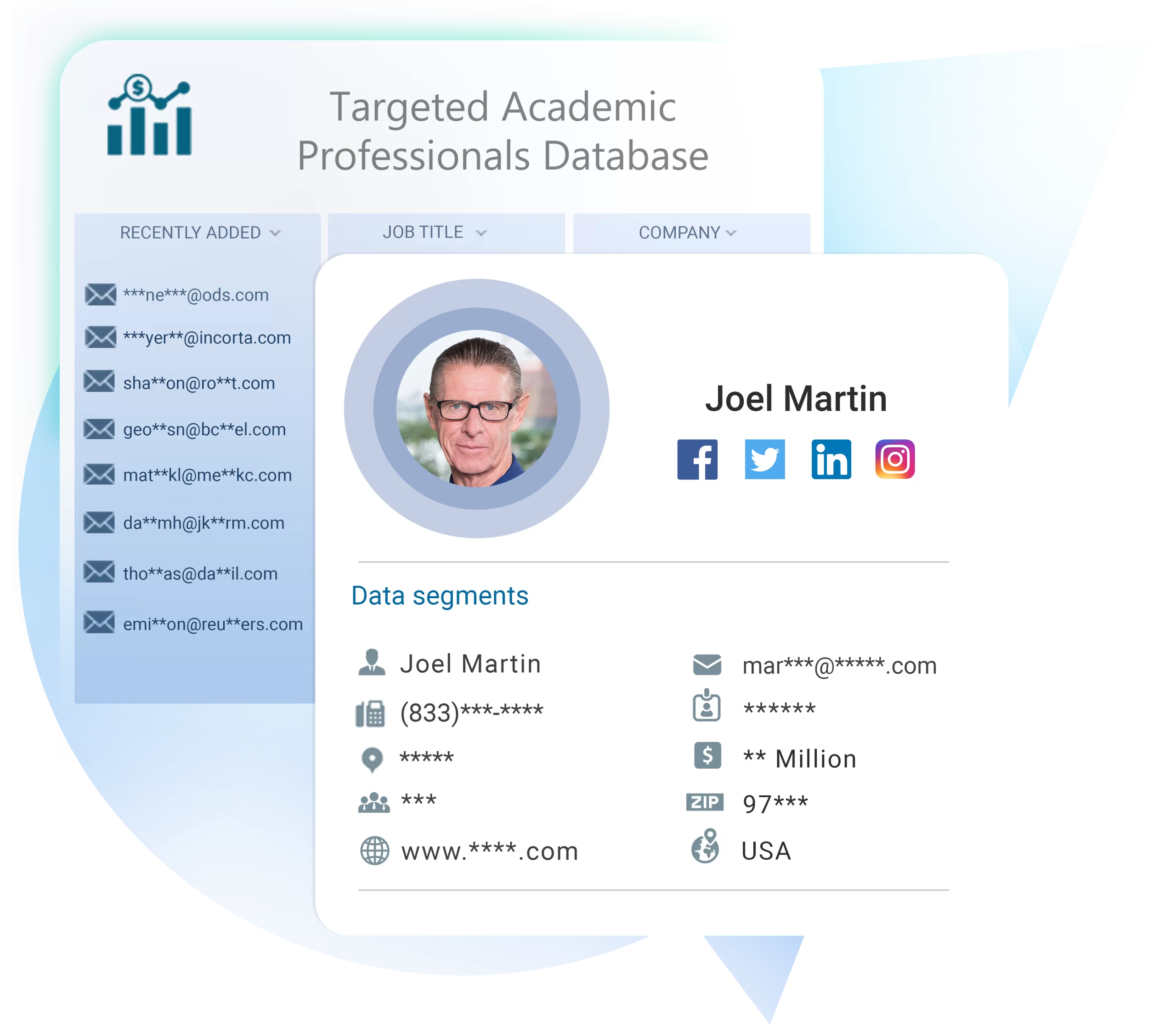 Academic Professionals Database