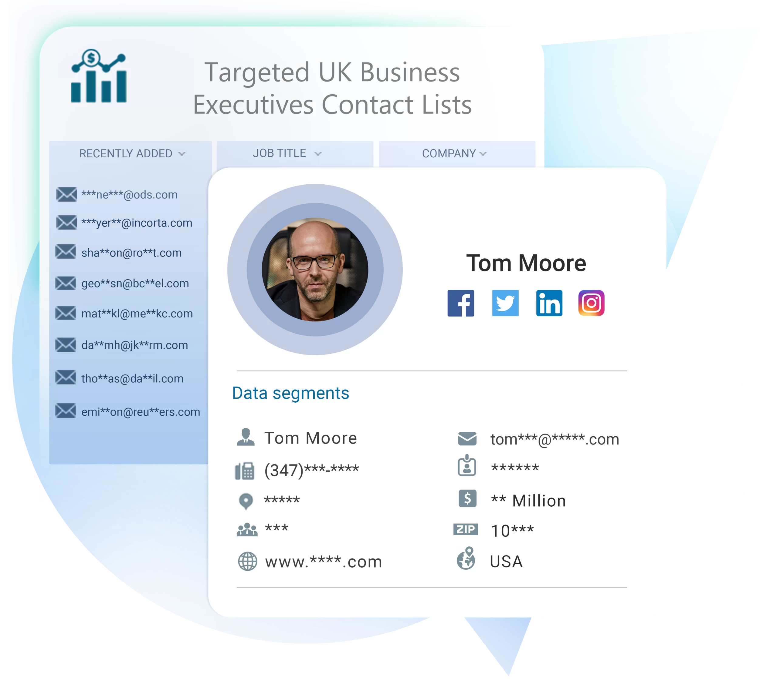 UK Business Executives Contact Lists