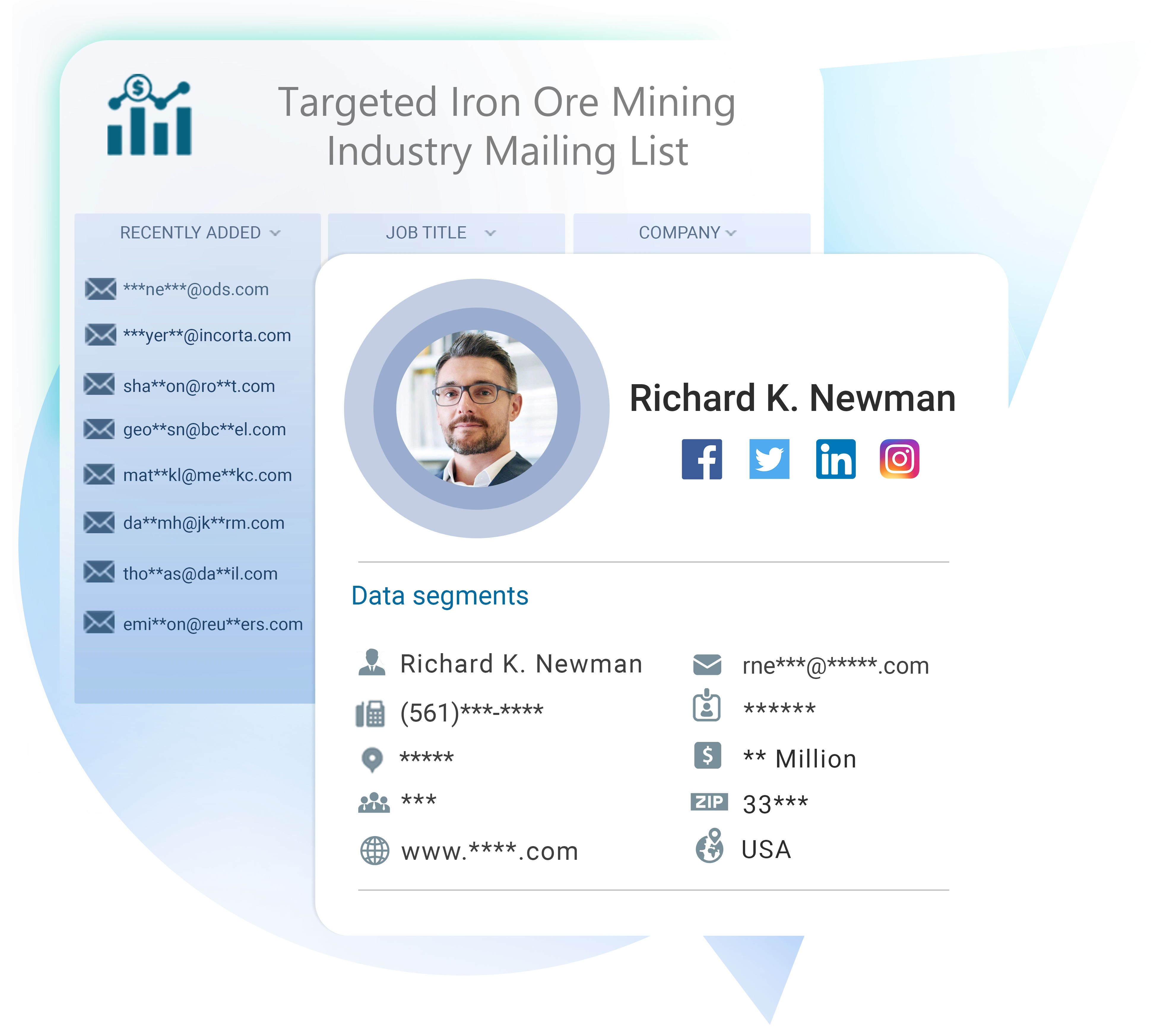 iron ore industry mailing list