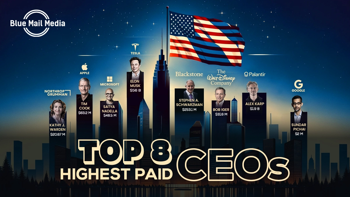 Top 8 highest Paid CEO in USA
