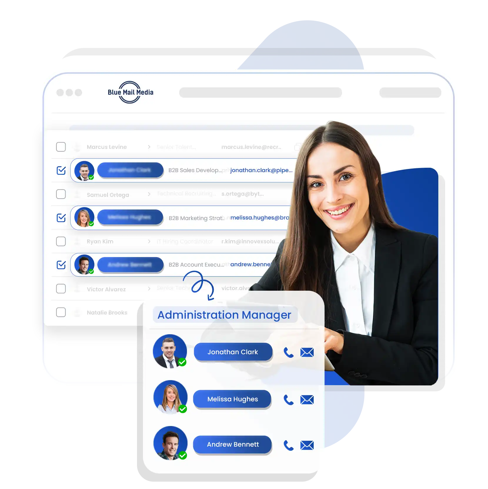 Administration Managers Email List