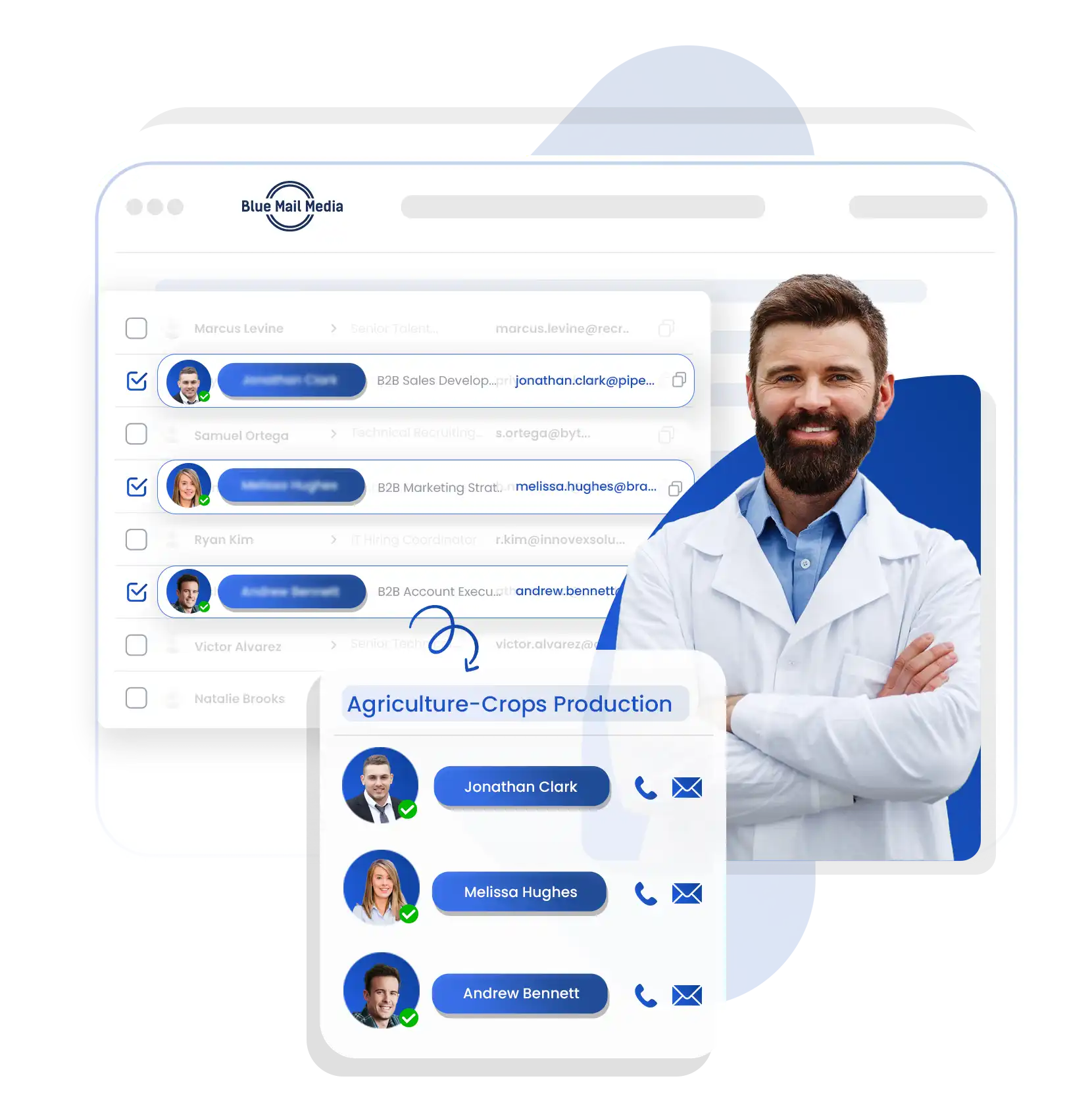 Agriculture-Crops Production Email List