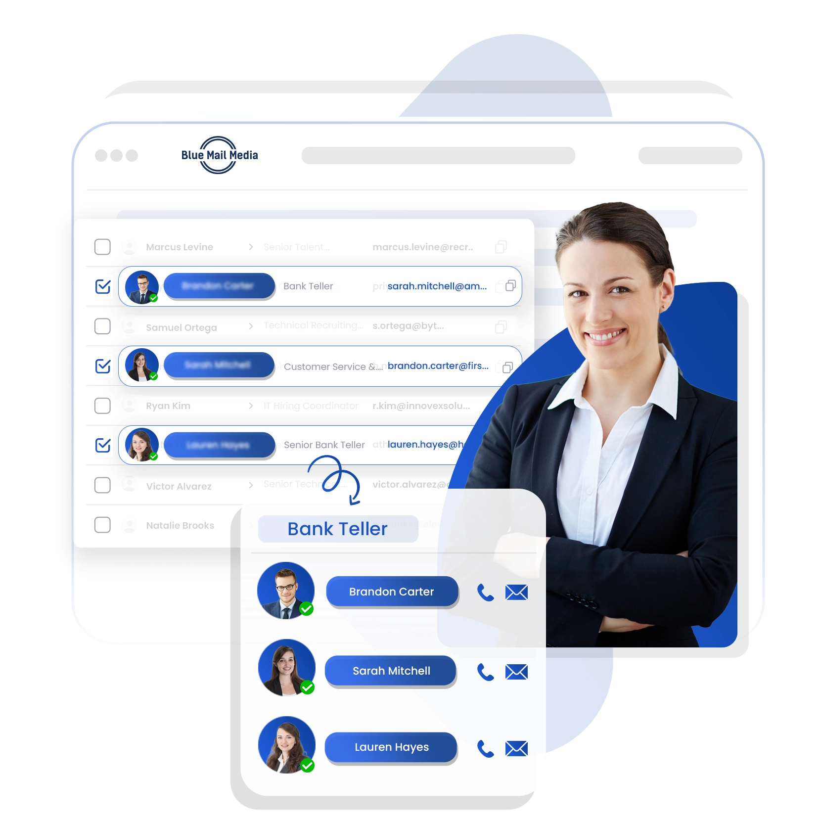 Bank Teller Email List