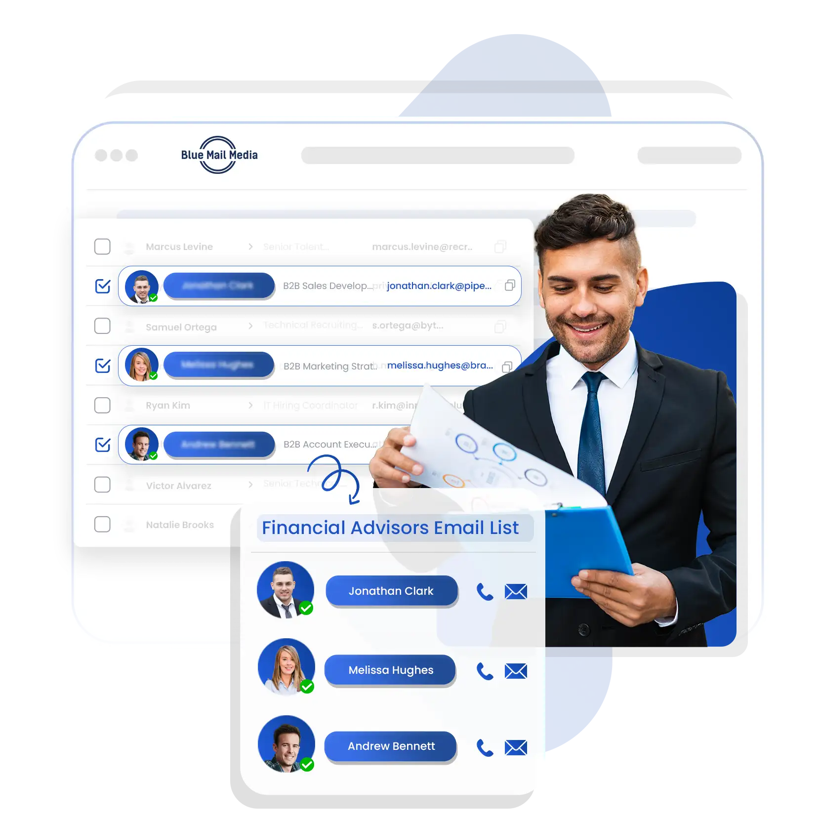 Financial Advisors Email List