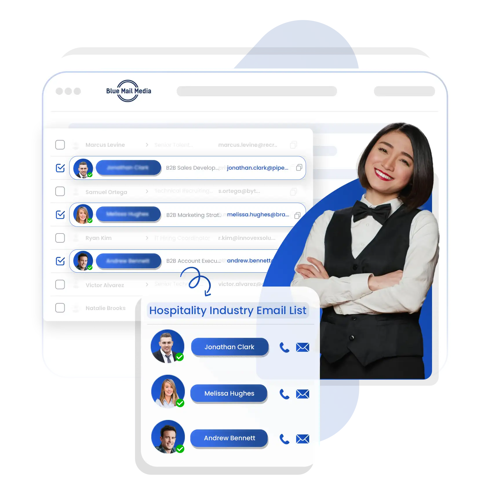 Hospitality Industry Email List