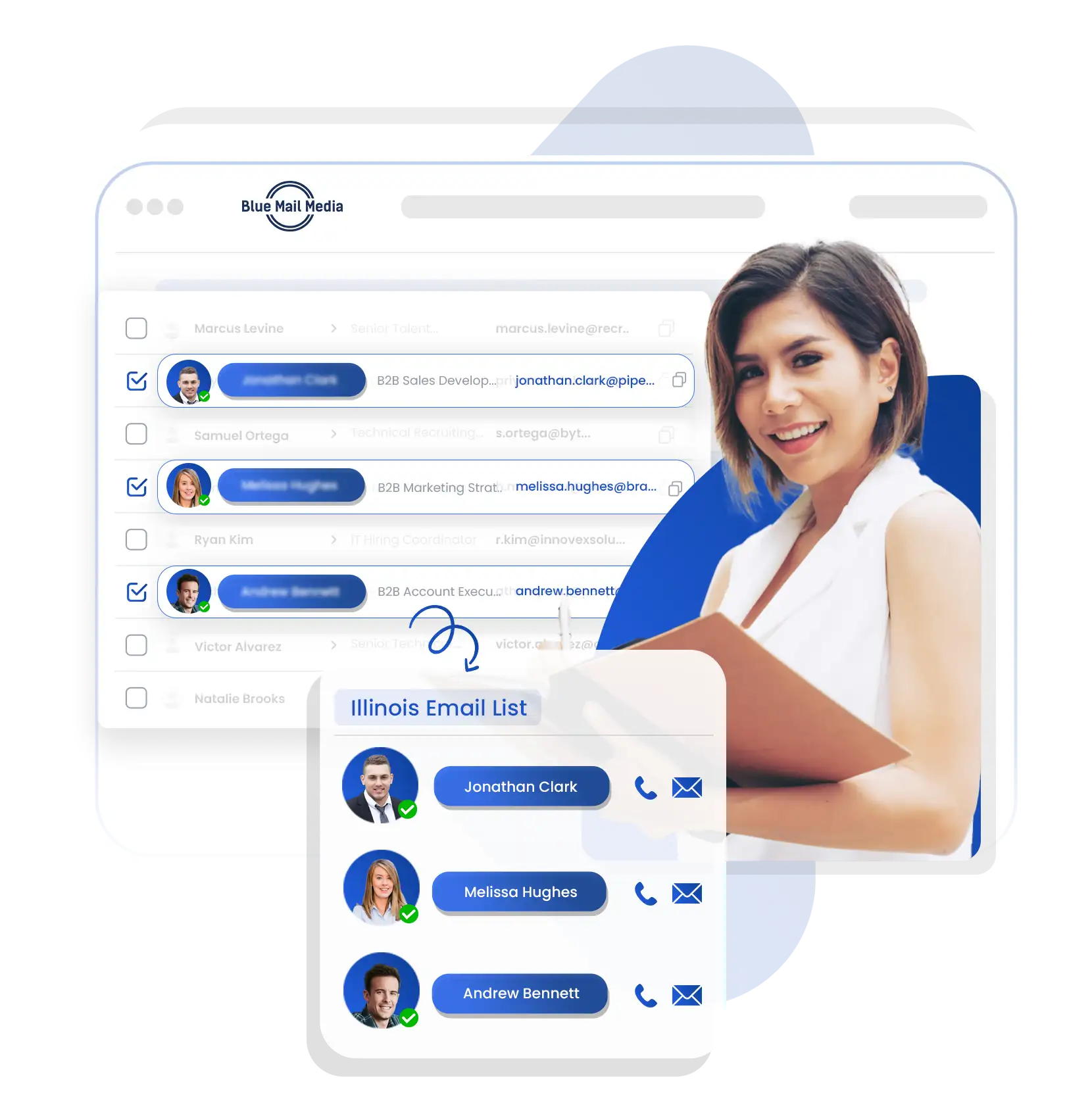 Illinois Business Email List