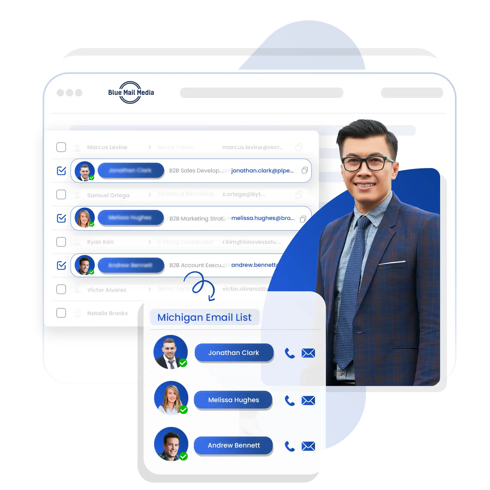 Michigan Business Email List