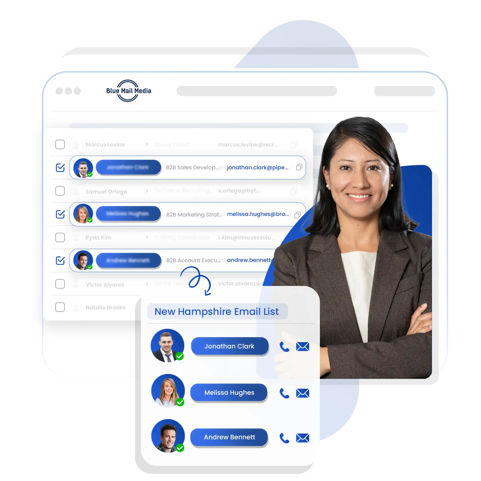 New Hampshire Business Email List