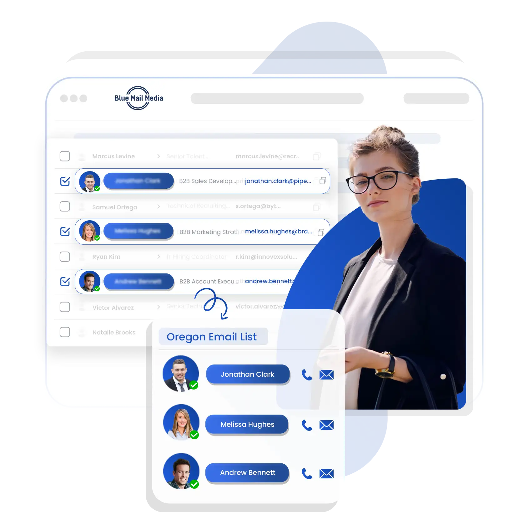 Oregon Business Email List