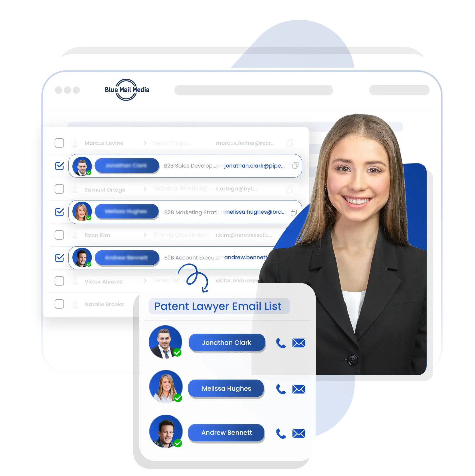 Patent Lawyers Email List