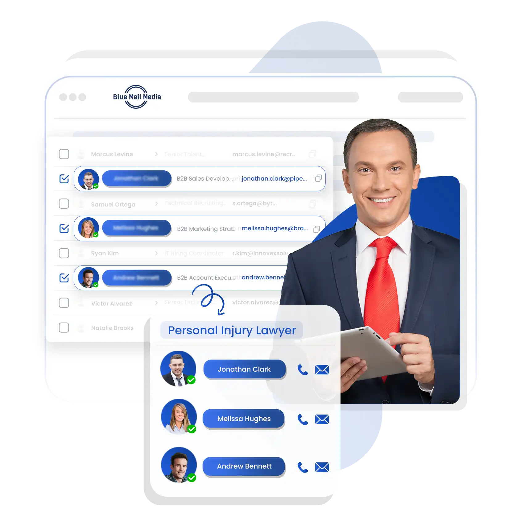 Personal Injury Lawyers Email List