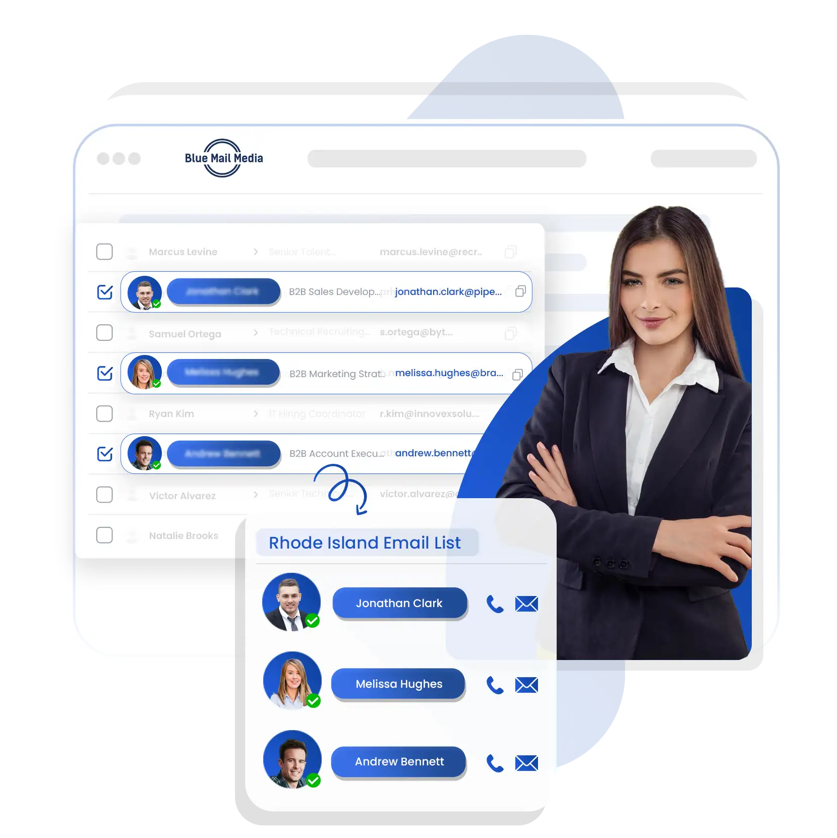 Rhode Island Business Email List