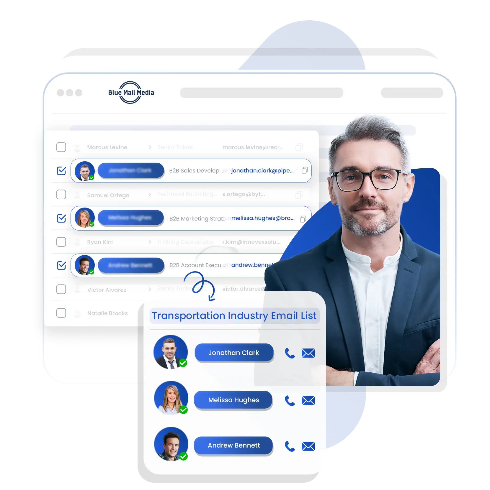 Transportation Industry Email List