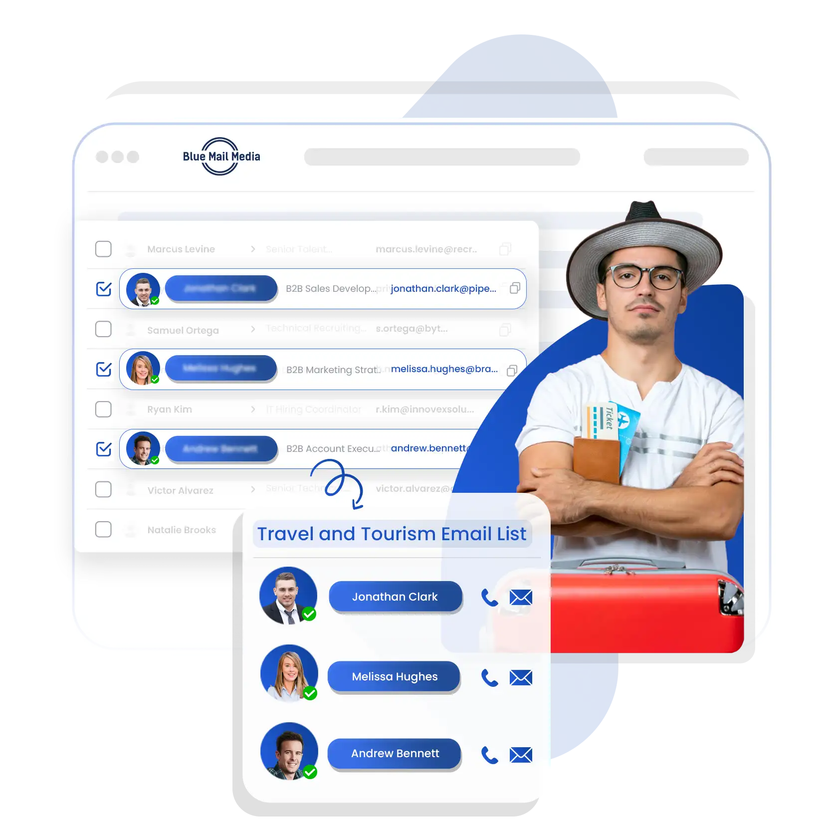 Travel and Tourism Email List