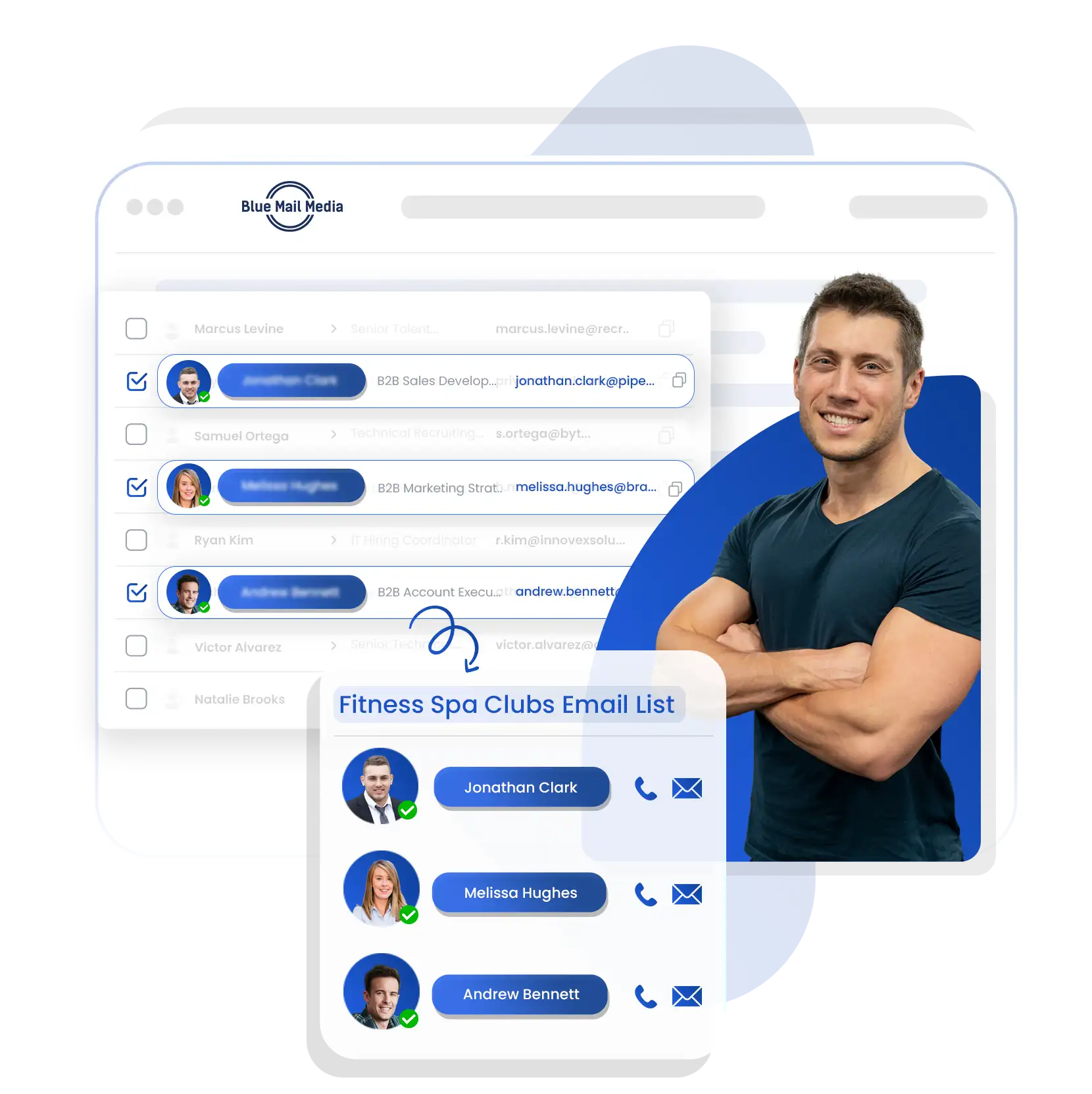 Fitness Spa Clubs Email List