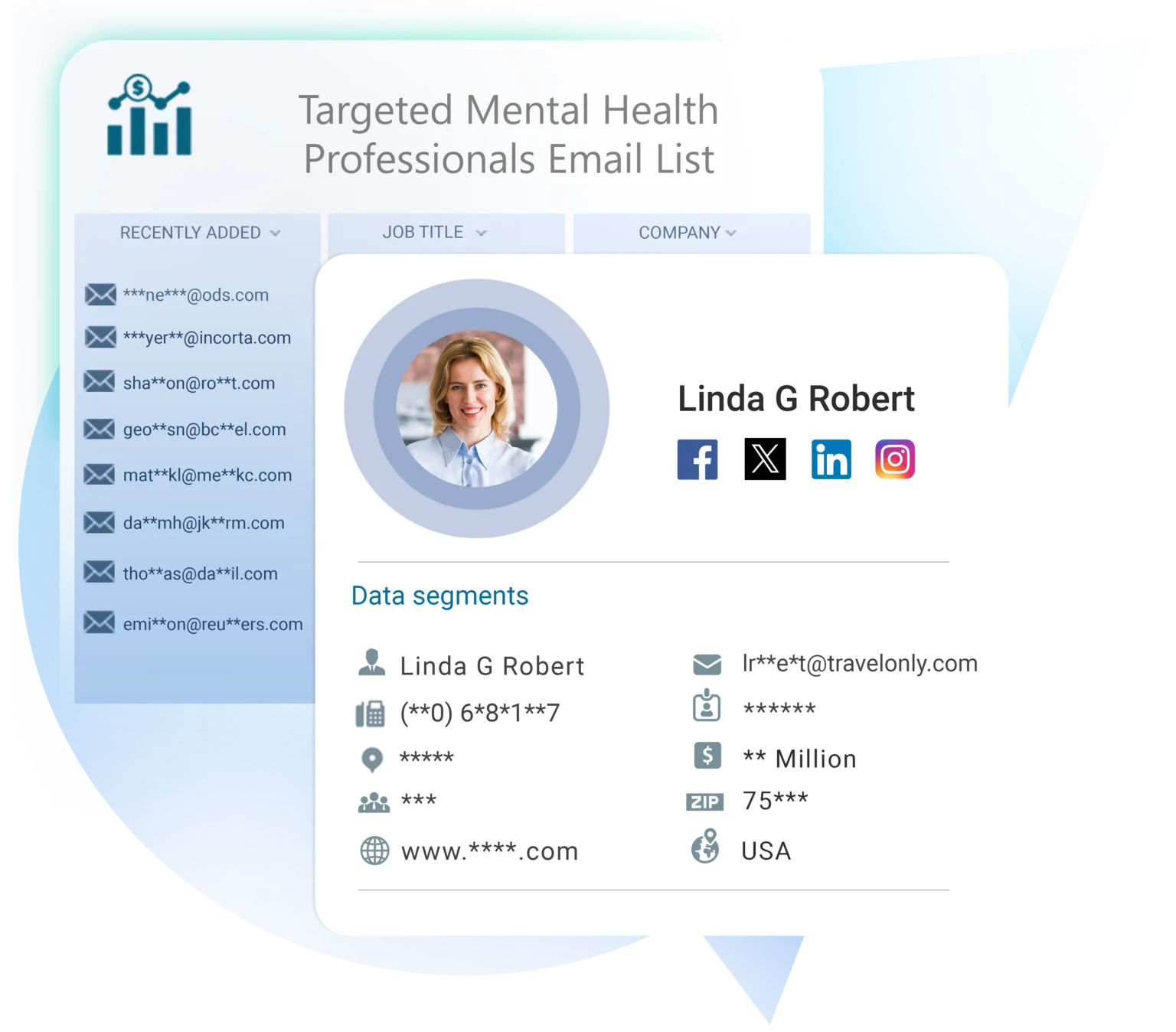 Mental Health Professionals Email List